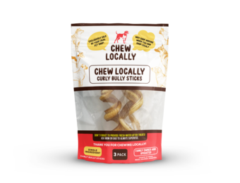 Chew Locally Bully Curly 3 Pack