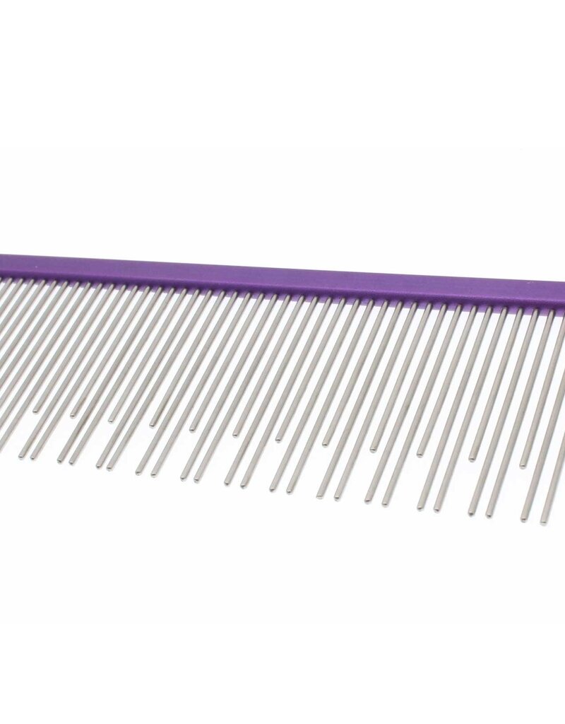 AHPPET AHP PET Brand 9" Inch Purple PREMIUM DESHEDDING COMB