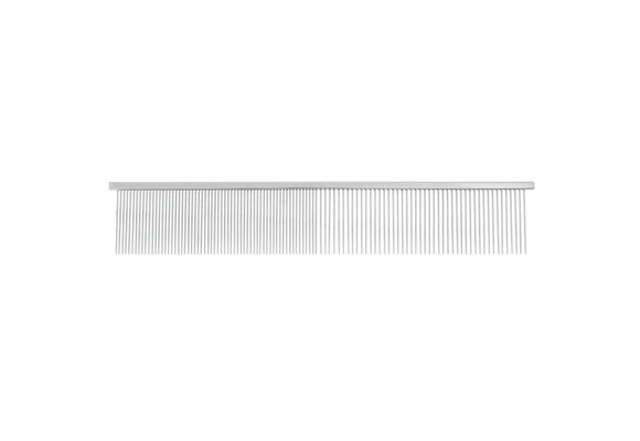 AHP PET Brand 9" STAINLESS STEEL 50/50 TAPERED PIN PREMIUM BUTTER COMB