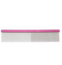 AHPPET AHP PET Brand Comb 7 Inch 50/50 Pink