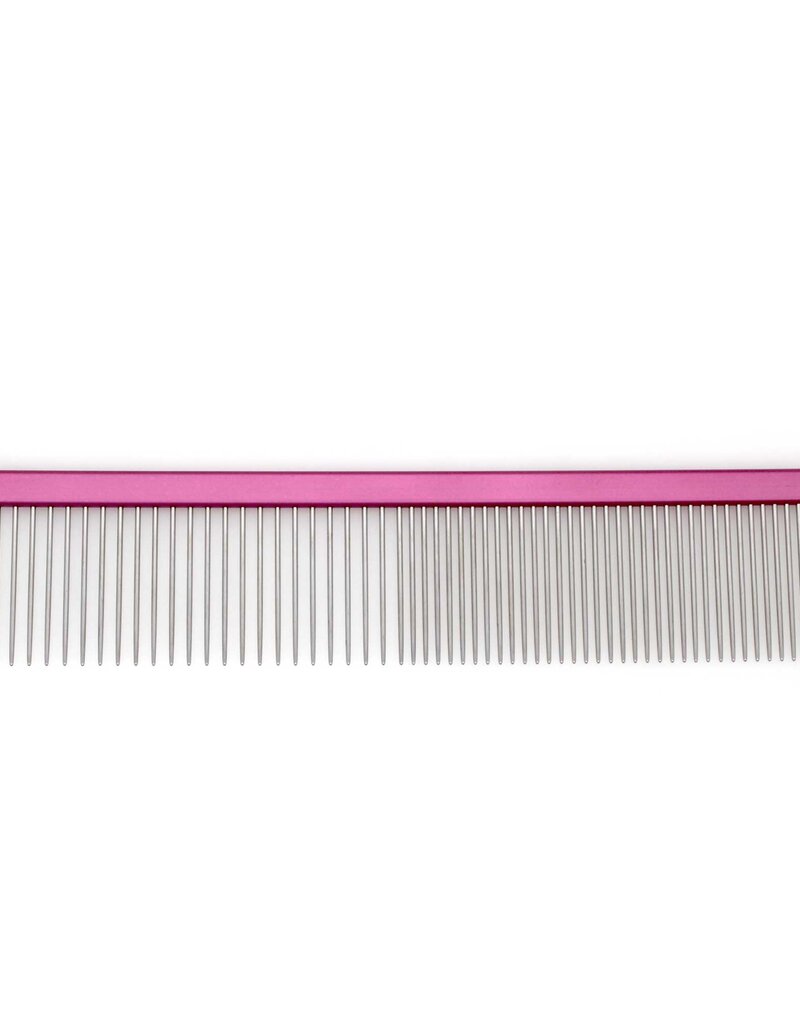 AHPPET AHP PET Brand Comb 7 Inch 50/50 Pink