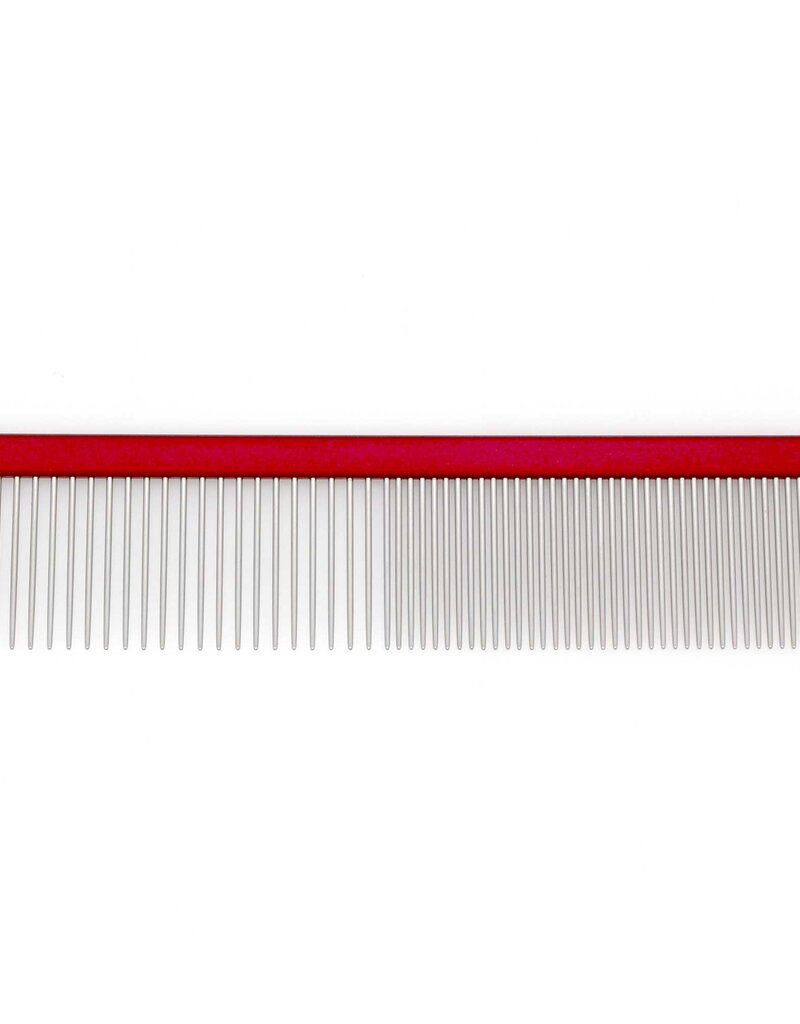 AHPPET AHP PET Brand Comb 7 Inch 50/50 Red