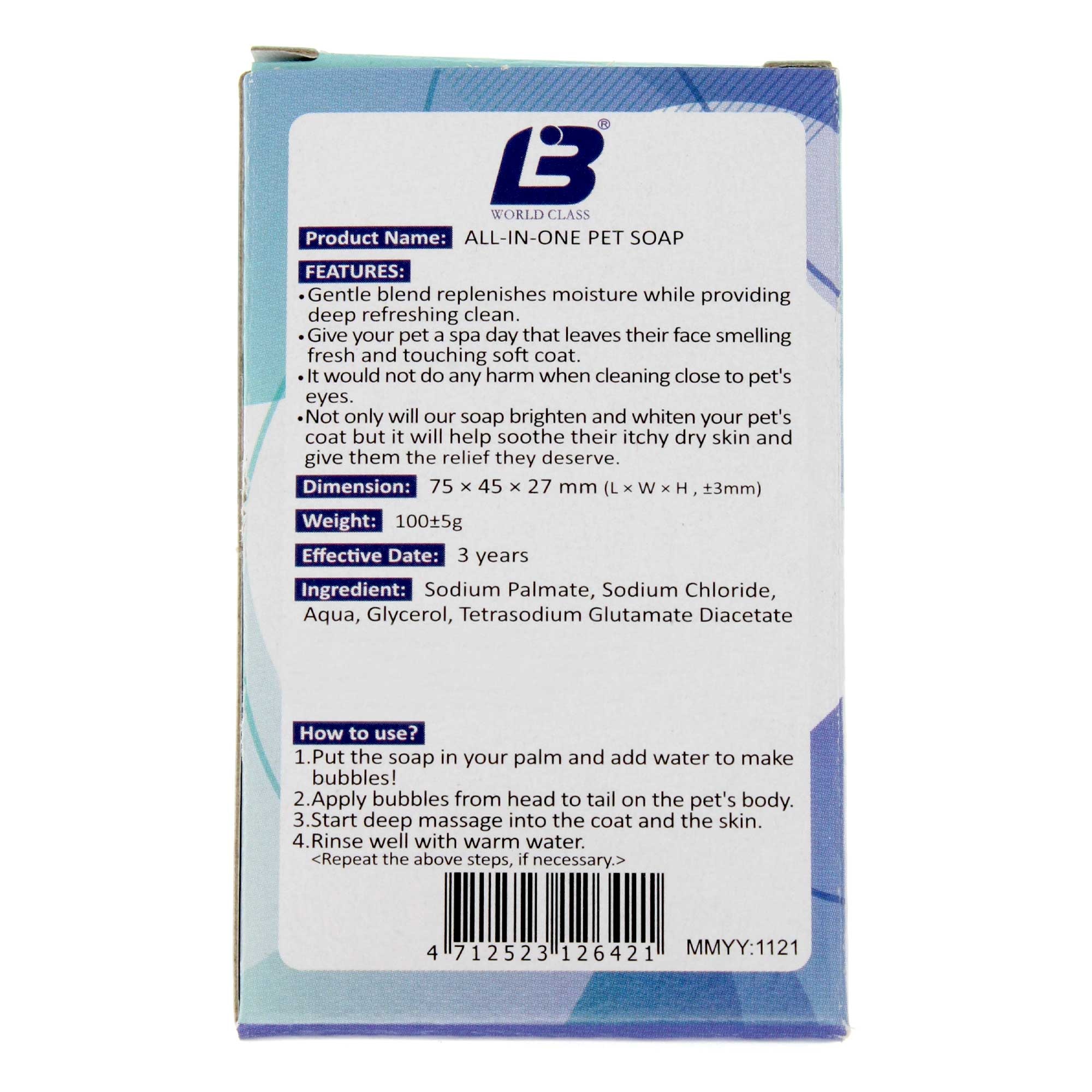 Bucchelli All In One Soap Bar