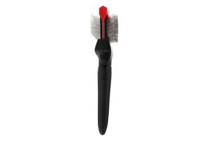 Bucchelli Large Double Sided Soft Flexible Slicker Brush Long Pics Thick Hair Not Slip Grip