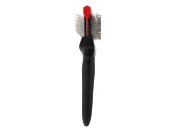 Bucchelli Large Double Sided Soft Flexible Slicker Brush Long Pics Thick Hair Not Slip Grip