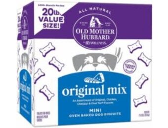 OLD MOTHER HUBBARD MINI ASSORTED 20LB BULK Crunchy Classic Snacks