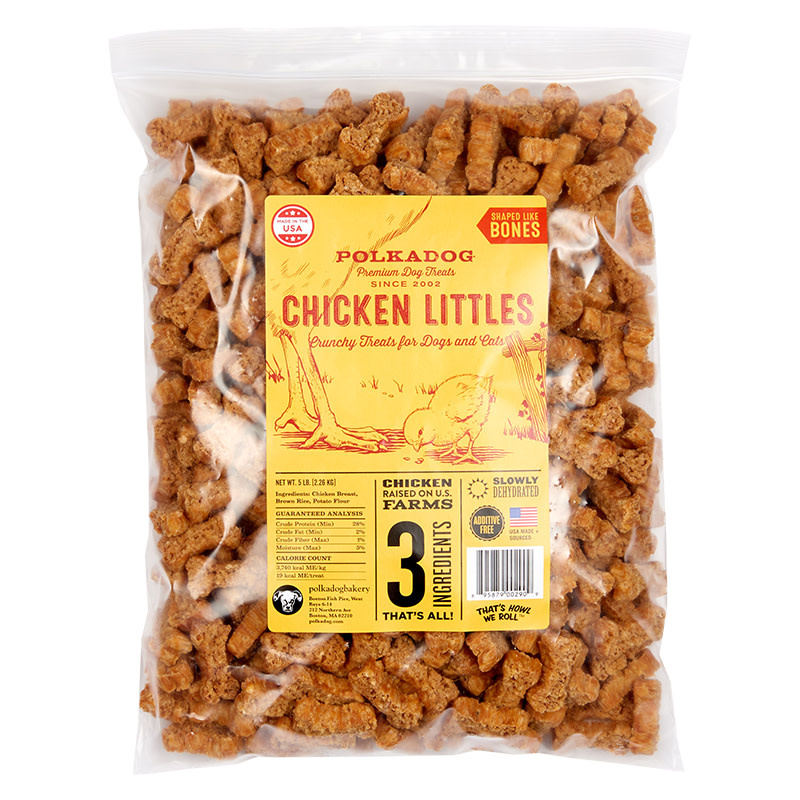 POLKA DOG BAKERY BULK BONES CHICKEN LITTLES 5LB