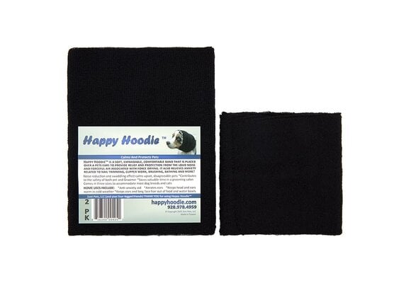 Happy Hoodie Black Color