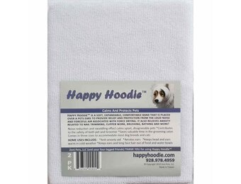 Happy Hoodie White Color