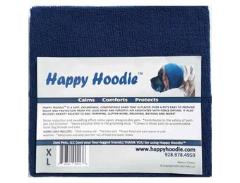 Happy Hoodie Navy Color