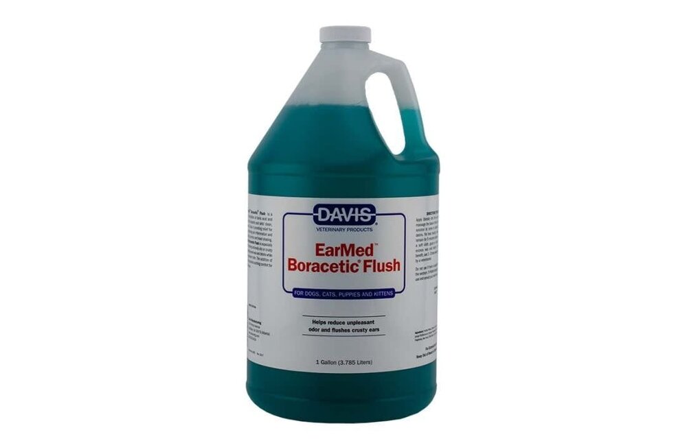 Davis Ear Flush Boracetic Gallon