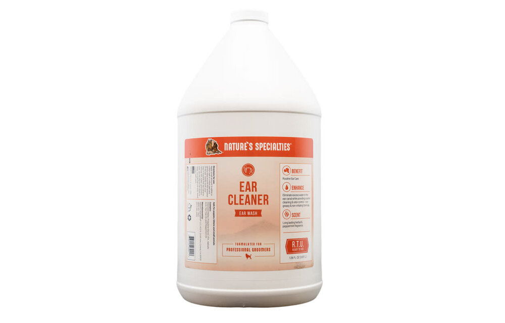 Nature's Specialties Happy Ears Alcohol Free Ear Wash Gallon