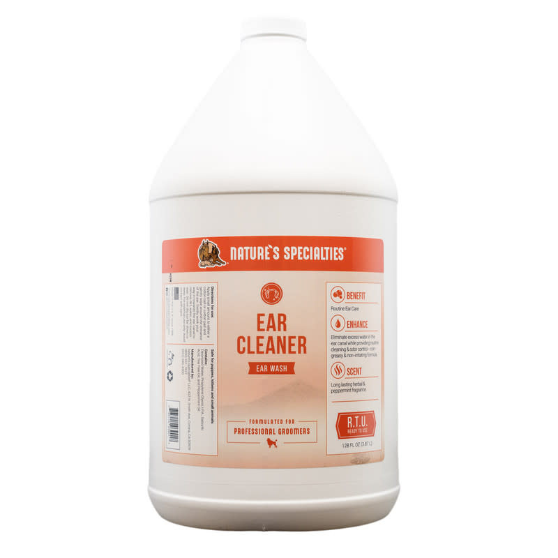 Nature's Specialties Happy Ears Alcohol Free Ear Wash Gallon