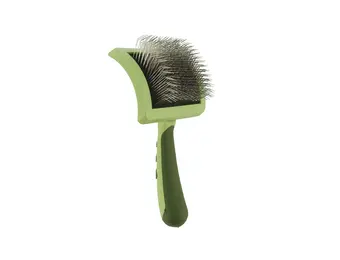 Safari Curved Large Firm Slicker Brush with Coated Tips for Long Hair 468