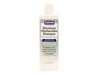 Davis Maximum Chlorhexidine Shampoo 4 %  12 oz