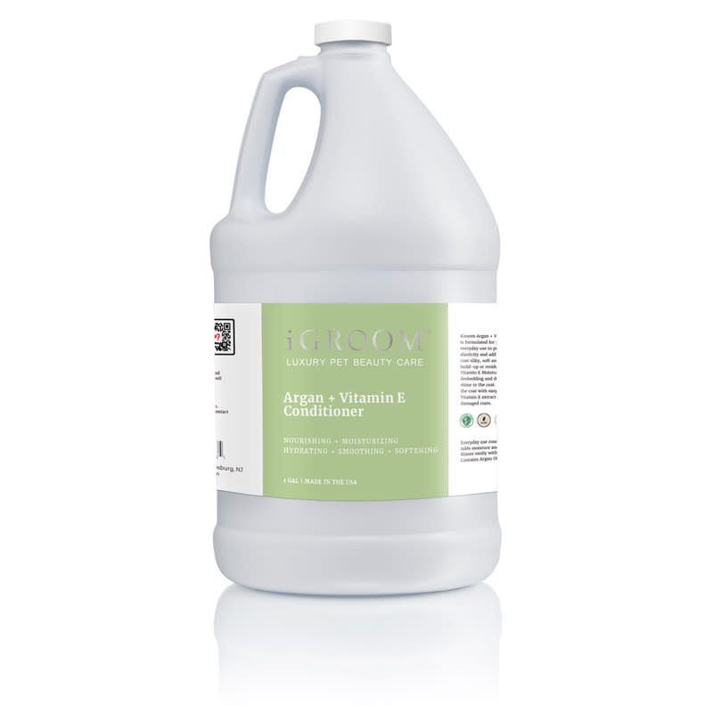 iGroom Argan+Vitamin E Moisturizing Conditioner Gallon
