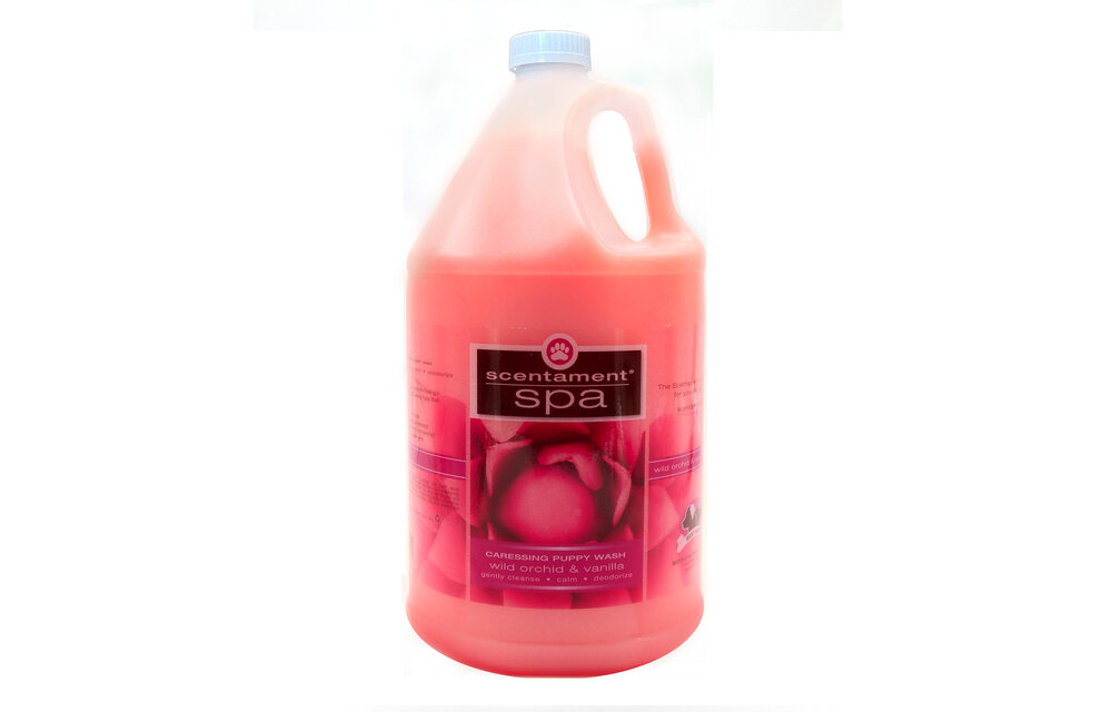 Best Shot Scentament Spa Wild Orchid & Vanilla Puppy Wash Gallon