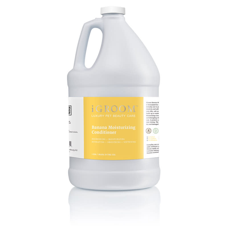 iGroom Banana Conditioner- Nourishing & Moisturizing Gallon