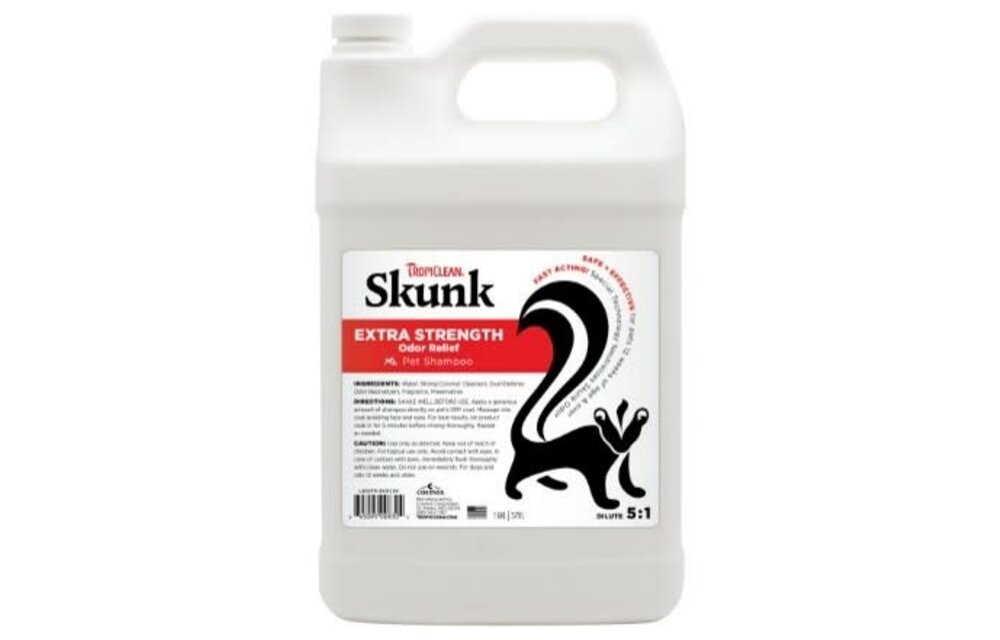 TropiClean Skunk Odor Control Shampoo 1 Gallon