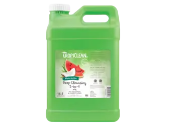 TropiClean Watermelon Deep Cleansing 2-in-1 Shampoo & Conditioner 2.5 Gallon