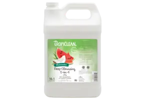 TropiClean Watermelon Deep Cleansing 2-in-1 Shampoo & Conditioner 1 Gallon