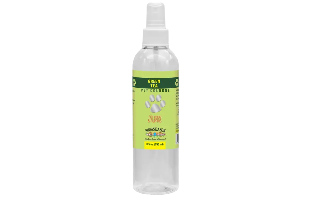 Showseason Green Tea Pet Cologne 8 oz ( A clean blend of sparkling citrus & green tea )