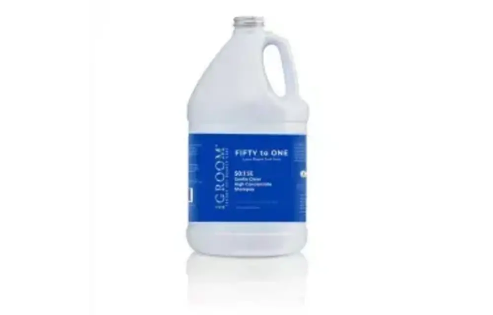 iGroom FIFTY to ONE 50:1 Special Edition Gentle Clean High Concentrate Shampoo BLUE Gallon