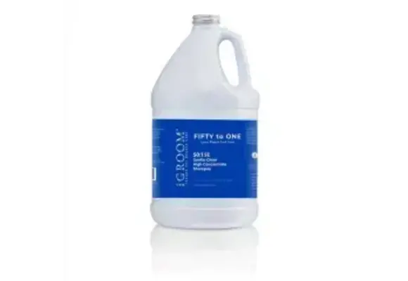 iGroom FIFTY to ONE 50:1 Special Edition Gentle Clean High Concentrate Shampoo BLUE Gallon