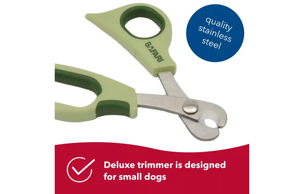 Safari Nail Trimmer With Stainless Steel Edges for Regular Trimming & Maintenance 6113
