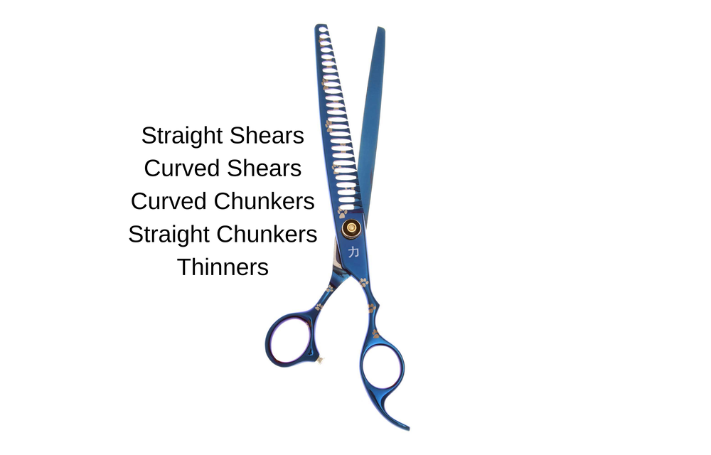 Shear Sharpening Straight-Curved-Chunkers-Thinners