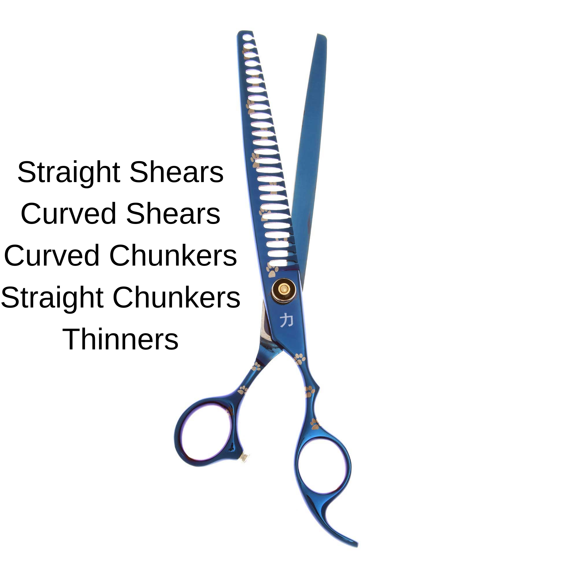 Shear Sharpening Straight-Curved-Chunkers-Thinners
