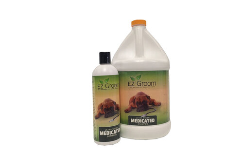 EZ Groom Ultra Sheen Medicated Shampoo 1 Gallon