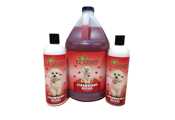 EZ Groom Strawberry Kiss Shampoo 1 Gallon
