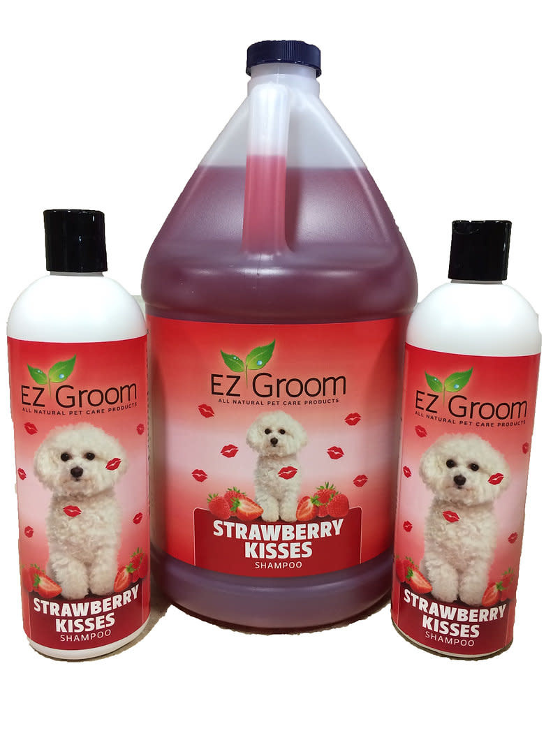EZ Groom Strawberry Kiss Shampoo 1 Gallon