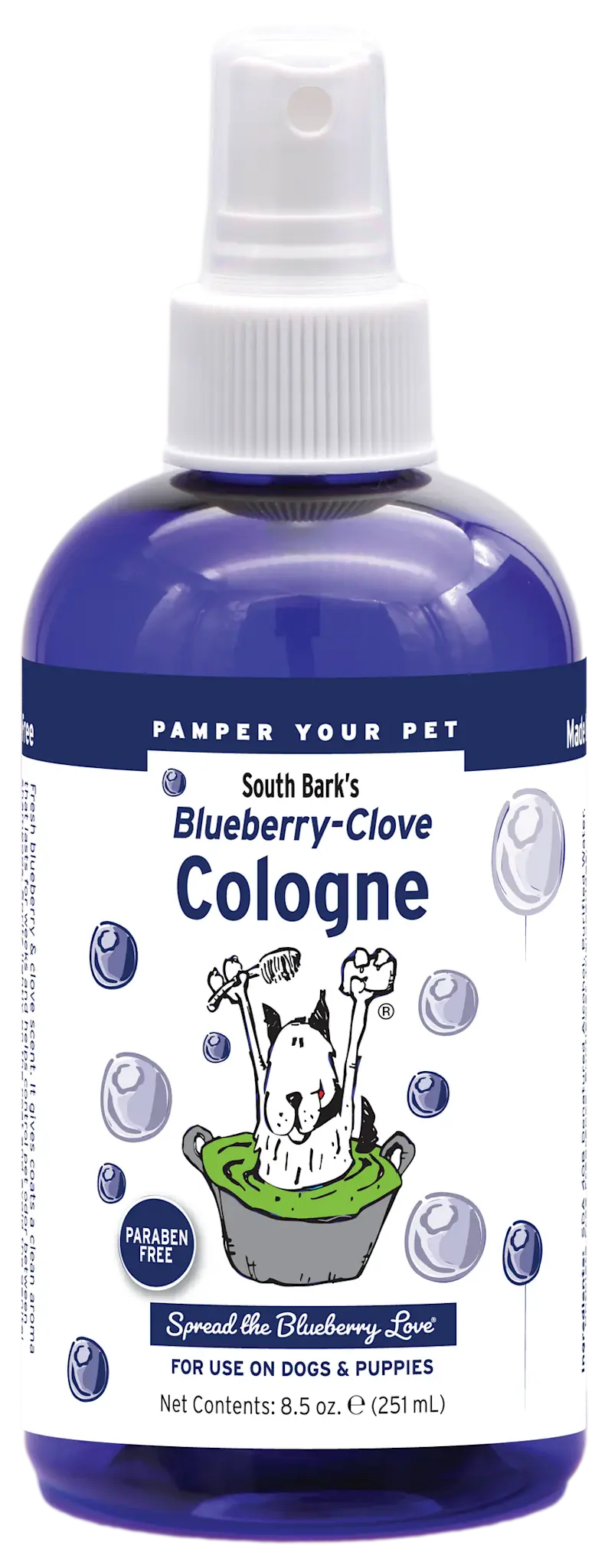 ShowSeason South Bark's Bluberry Clove Cologne 8.5fl oz