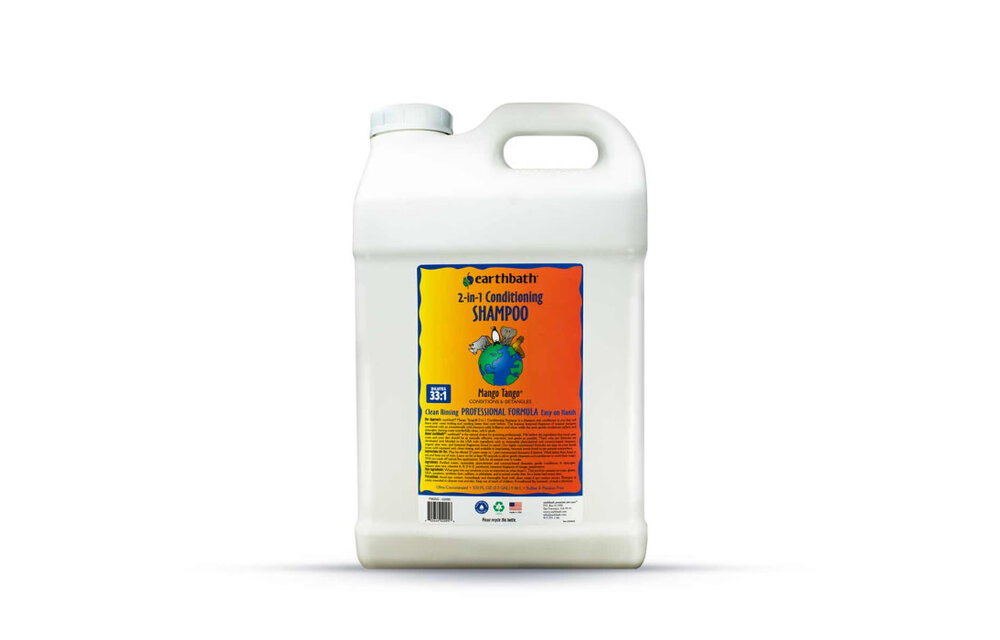 Earthbath 2-1 Conditioning Mango Tango Shampoo 2.5 gallon