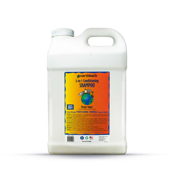 Earthbath 2-1 Conditioning Mango Tango Shampoo 2.5 gallon