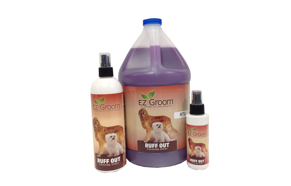 EZ Groom Ruff Out Finishing Spray Ready To Use Gallon