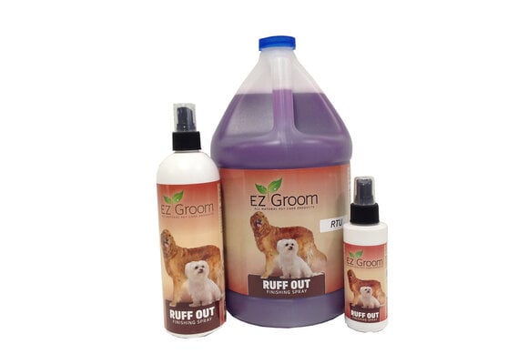 EZ Groom Ruff Out Finishing Spray Ready To Use Gallon