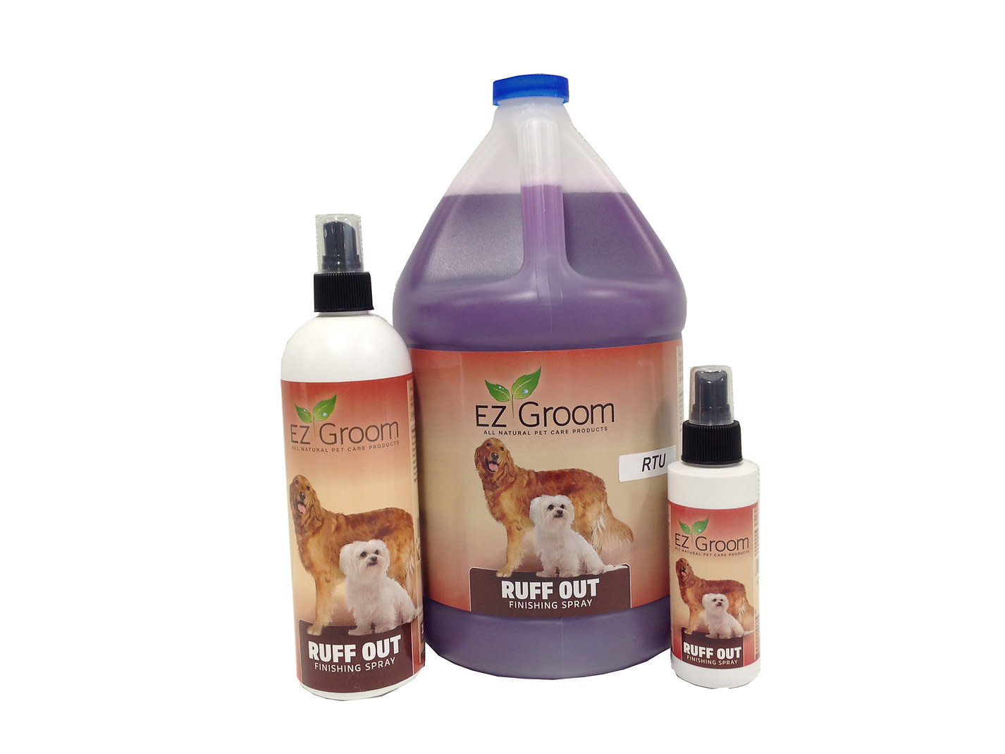 EZ Groom Ruff Out Finishing Spray Ready To Use Gallon