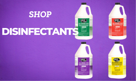 SHOP DISINFECTANTS 