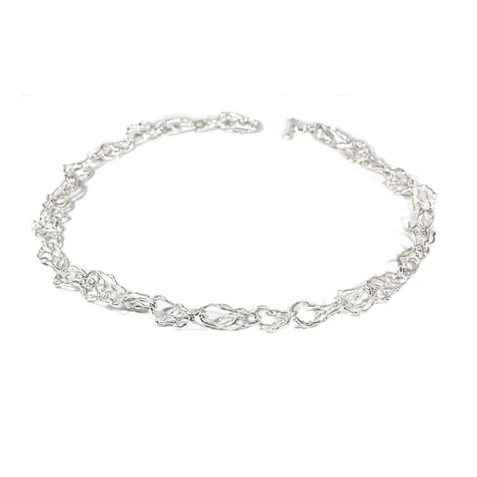 TEGO Collier Liquide - Argent