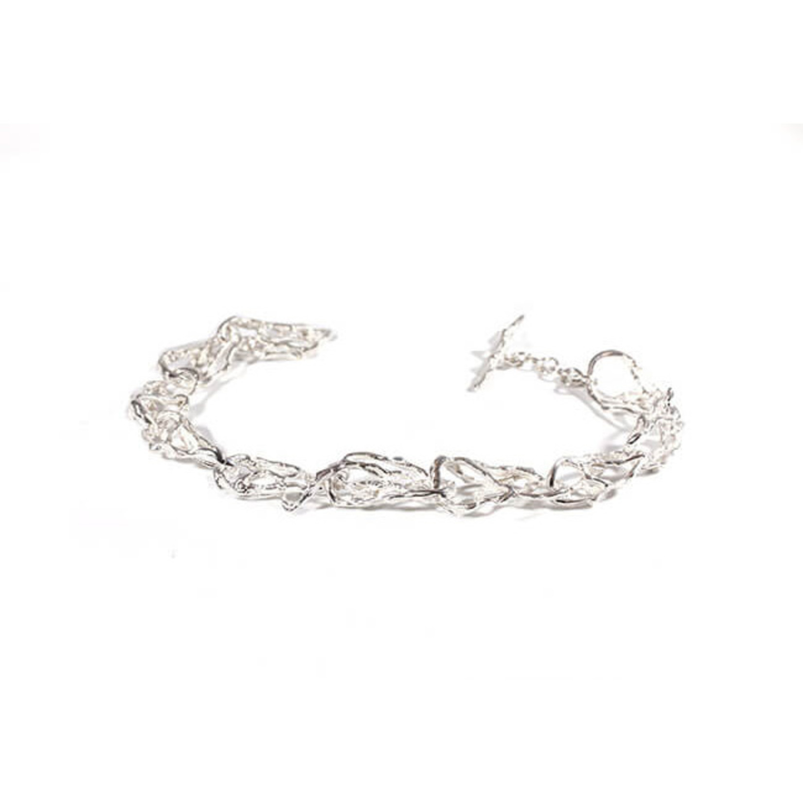 TEGO Liquid silver bracelet