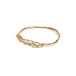 TEGO Liquid golden band bracelet