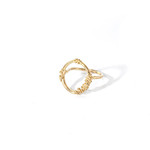 TEGO Golden ring with morning dew