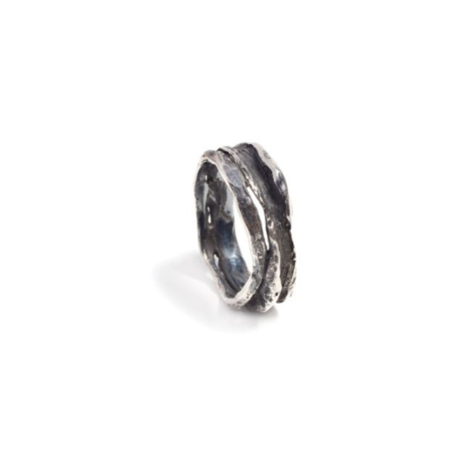 TEGO Textured Band - Oxidized