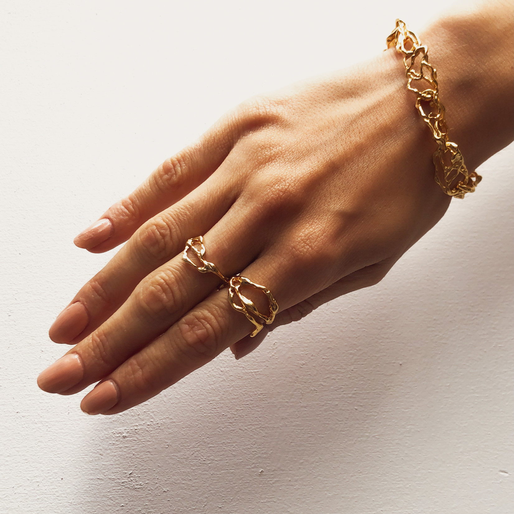 TEGO Organic gold bracelet