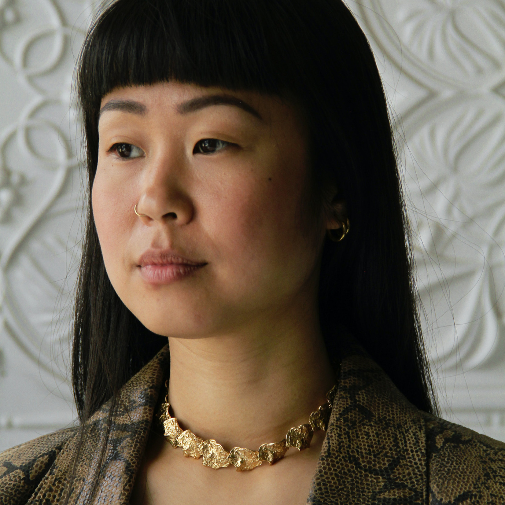 TEGO Flake Necklace - Vermeil