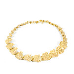 TEGO Golden Flake necklace