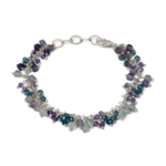 Argent tonic Bracelet Multi-Pierres